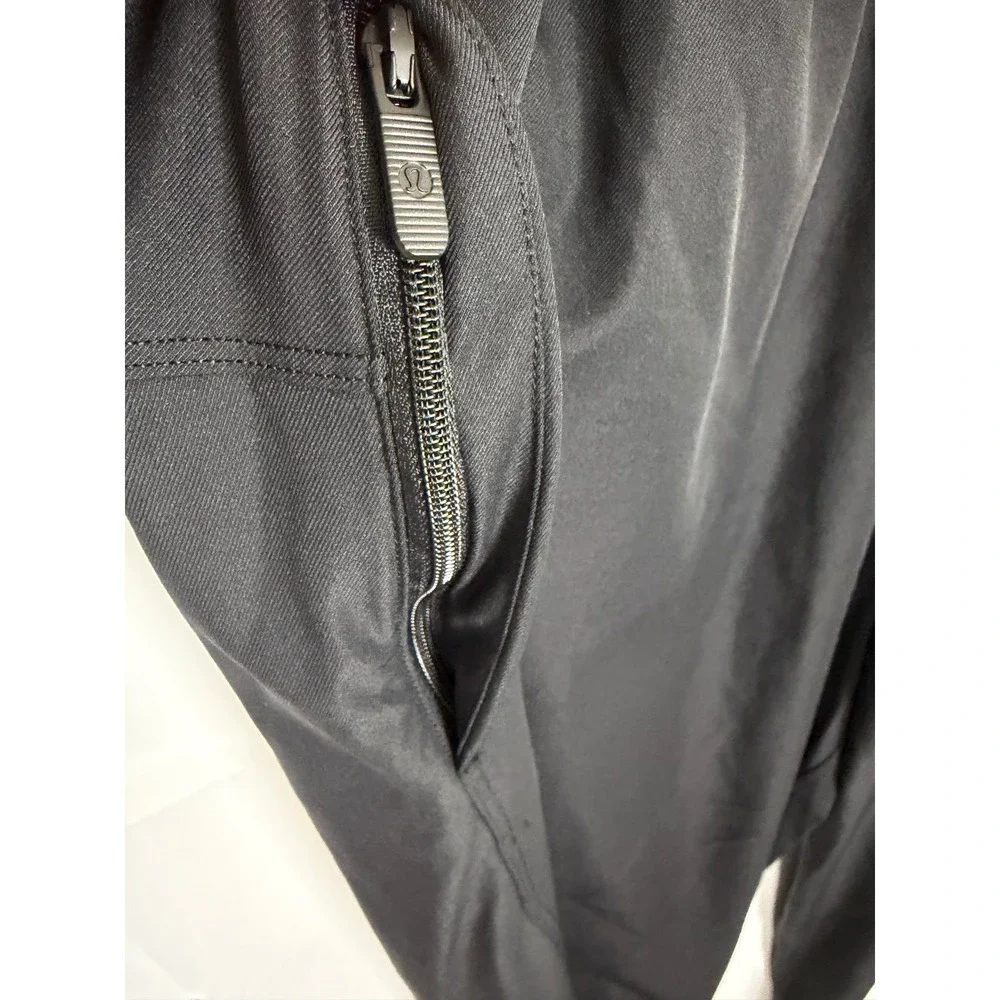 Lululemon Next Move Crop 23 Black Swift Ultra Light Relaxed Fit Pants Size 6
